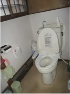 寒い冬でも暖かなバリアフリーのトイレ空間